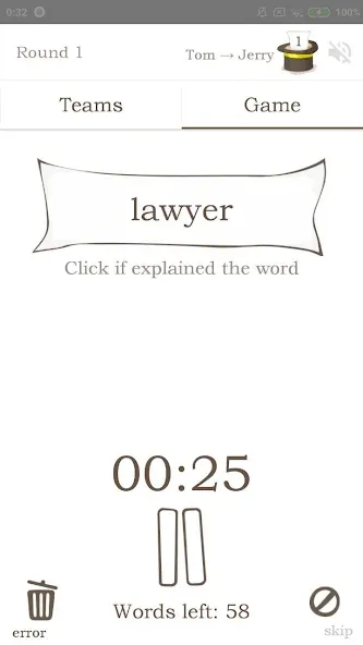 The Hat — guess and explain wo [MOD: открыты все слова и раунды] Screenshot 1