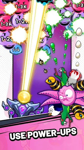 Slime Boom - Kick Slime [MOD: бесконечные ресурсы и усиленный урон] Screenshot 1