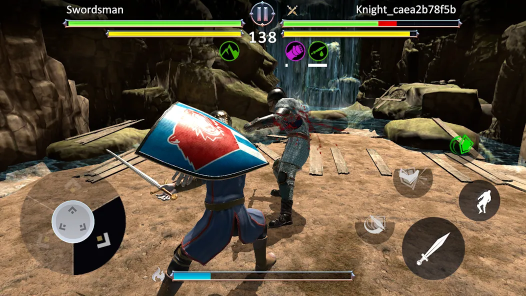 Knights Fight 2: New Blood [MOD: безлимитные деньги и энергия] Screenshot 1