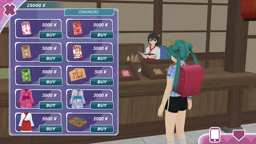 Shoujo City 3D [MOD: безлимитные деньги и все наряды] Screenshot 2