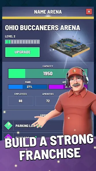 Blitz Football Franchise 2024 [MOD: безлимитные деньги и энергия] Screenshot 1