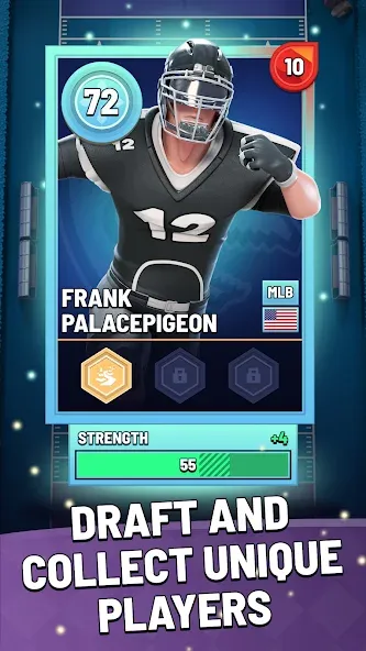 Blitz Football Franchise 2024 [MOD: безлимитные деньги и энергия] Screenshot 2