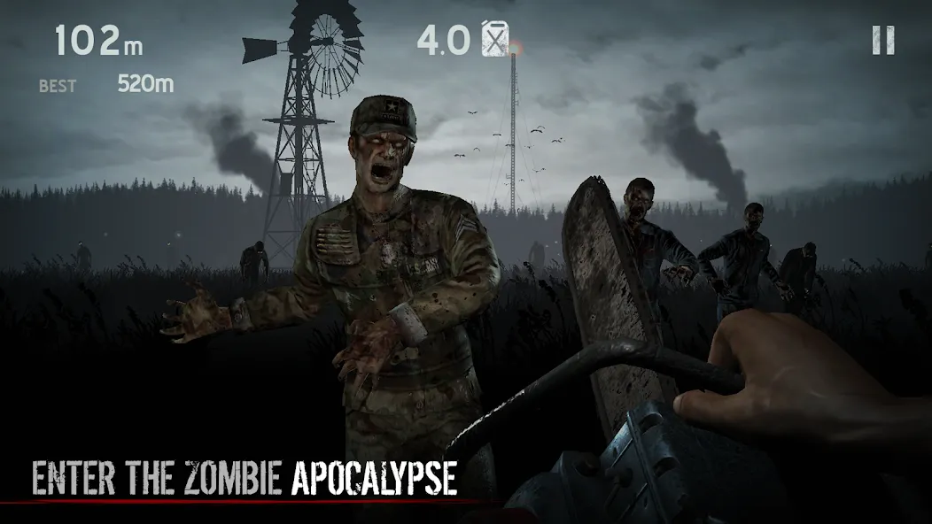 Into the Dead [MOD: бесконечные патроны и ресурсы] Screenshot 1