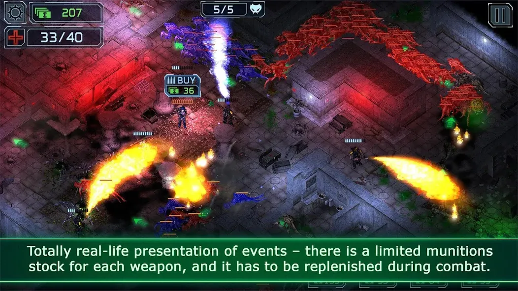 Alien Shooter TD [MOD: безлимитные деньги и патроны] Screenshot 5
