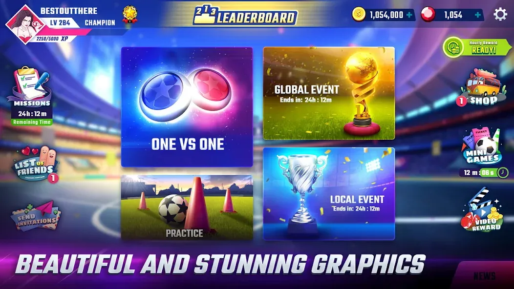 Football Stars [MOD: безлимитные деньги и всё открыто] Screenshot 3
