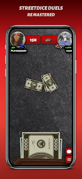 Phone Dice™ Street Dice Game [MOD: без рекламы и бесконечные броски] Screenshot 1