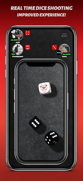 Phone Dice™ Street Dice Game [MOD: без рекламы и бесконечные броски] Screenshot 5