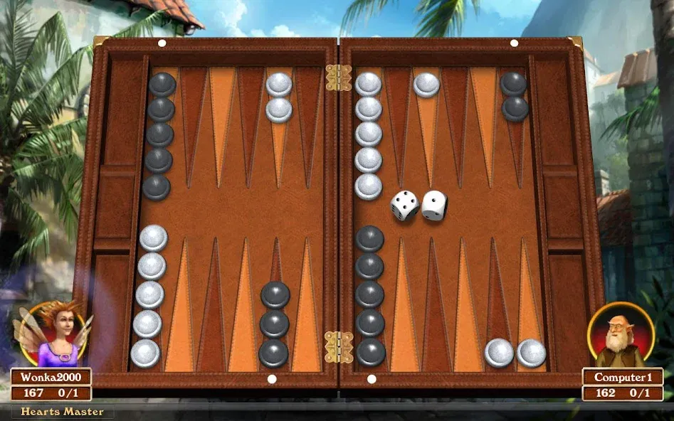 Hardwood Backgammon [MOD: без рекламы и все режимы открыты] Screenshot 1