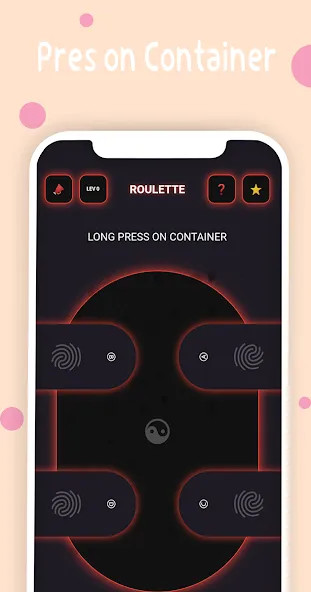 Mini : Finger Picker Chooser [MOD: быстрый выбор пальца без рекламы] Screenshot 2