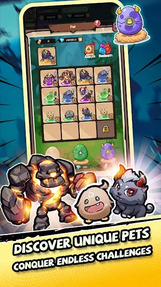 Ninja Cat - Idle Arena [MOD: безлимитные деньги и энергия] Screenshot 4