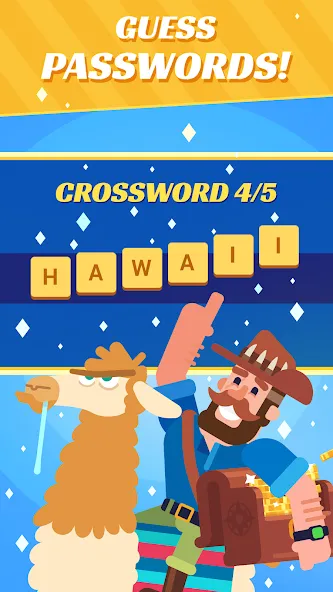Crossword Islands:Daily puzzle [MOD: безлимитные подсказки и монеты] Screenshot 1