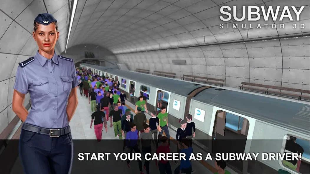 Subway Simulator 3D [MOD: безлимитные деньги и все поезда] Screenshot 1