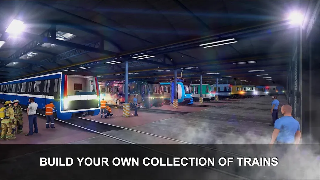 Subway Simulator 3D [MOD: безлимитные деньги и все поезда] Screenshot 3