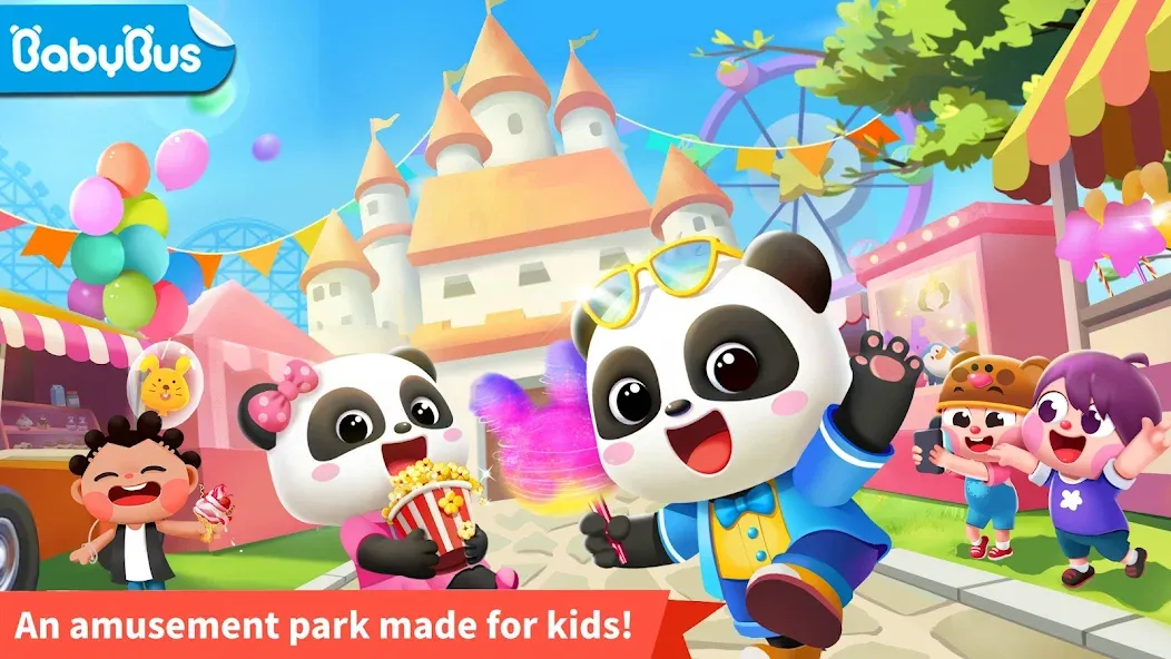 Baby Panda's Fun Park [MOD: без рекламы и много монет] Screenshot 1