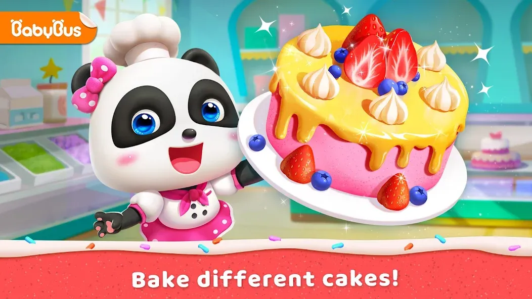 Little Panda's Cake Shop [MOD: много денег и все рецепты открыты] Screenshot 1