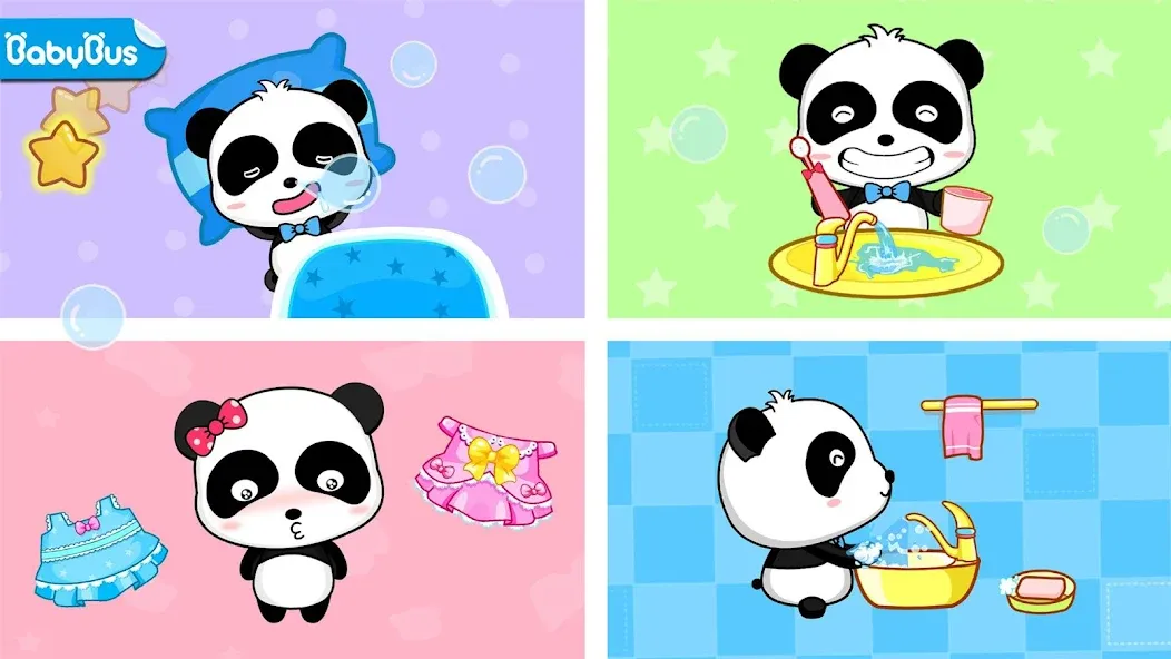 Baby Panda's Daily Life [MOD: без рекламы и всё открыто] Screenshot 1