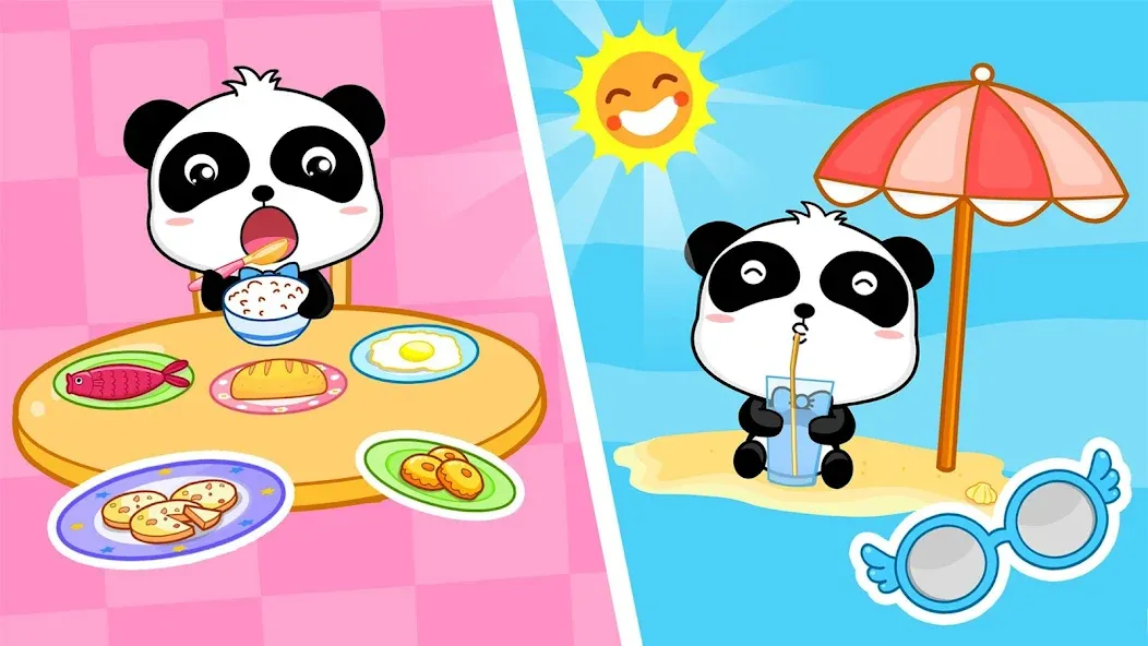 Baby Panda's Daily Life [MOD: без рекламы и всё открыто] Screenshot 2