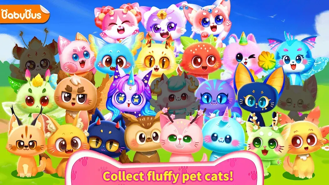 Little Panda's Cat Game [MOD: безлимитные монеты и разблокированы все уровни] Screenshot 1