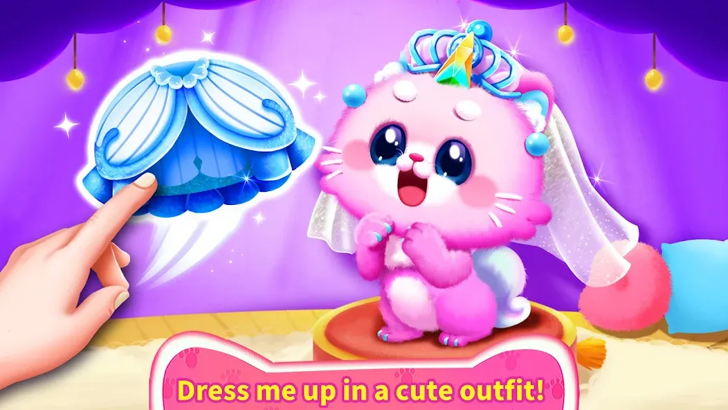 Little Panda's Cat Game [MOD: безлимитные монеты и разблокированы все уровни] Screenshot 3