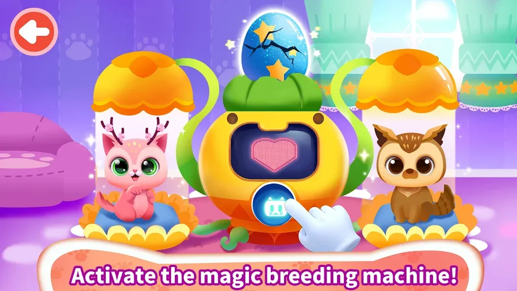 Little Panda: Baby Cat Daycare [MOD: безлимитные деньги и все питомцы] Screenshot 2