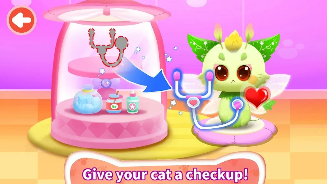 Little Panda: Baby Cat Daycare [MOD: безлимитные деньги и все питомцы] Screenshot 4