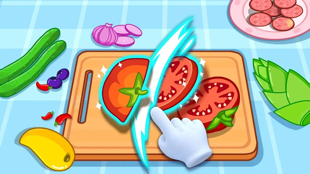 My Baby Panda Chef [MOD: новые рецепты и все блюда] Screenshot 2