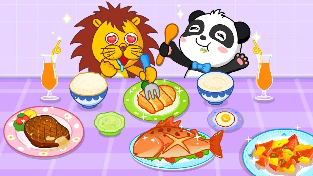 My Baby Panda Chef [MOD: новые рецепты и все блюда] Screenshot 5