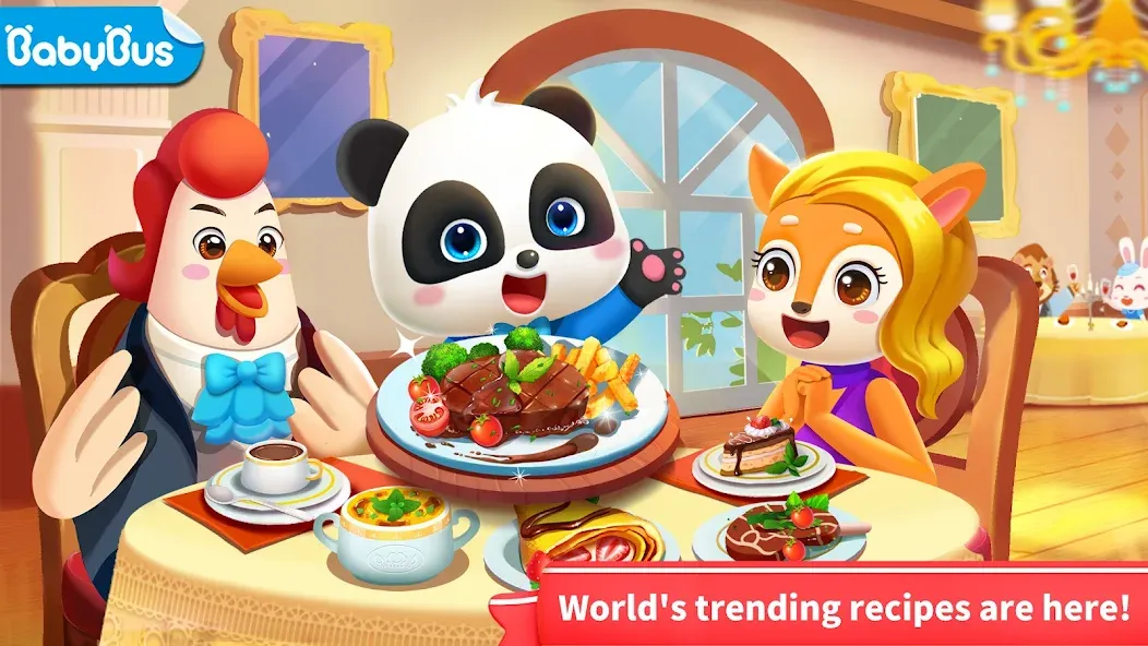 Little Panda's World Recipes [MOD: много рецептов и ингредиентов] Screenshot 1