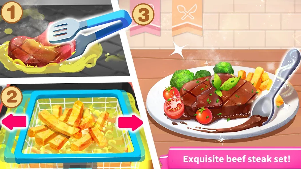 Little Panda's World Recipes [MOD: много рецептов и ингредиентов] Screenshot 2
