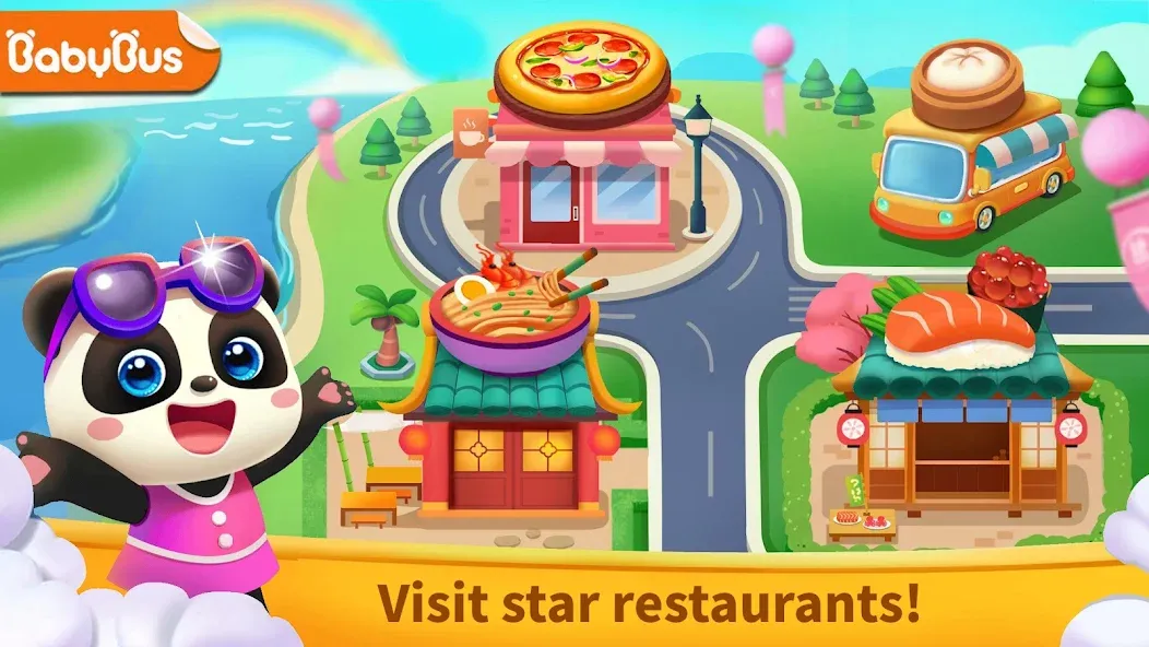Little Panda: Star Restaurants [MOD: безлимитные деньги и всё открыто] Screenshot 1
