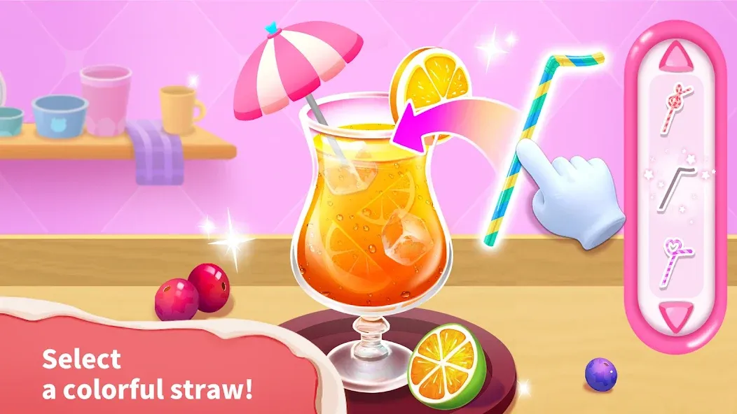 Baby Panda’s Ice Cream Shop [MOD: безлимитные монеты и все рецепты] Screenshot 5