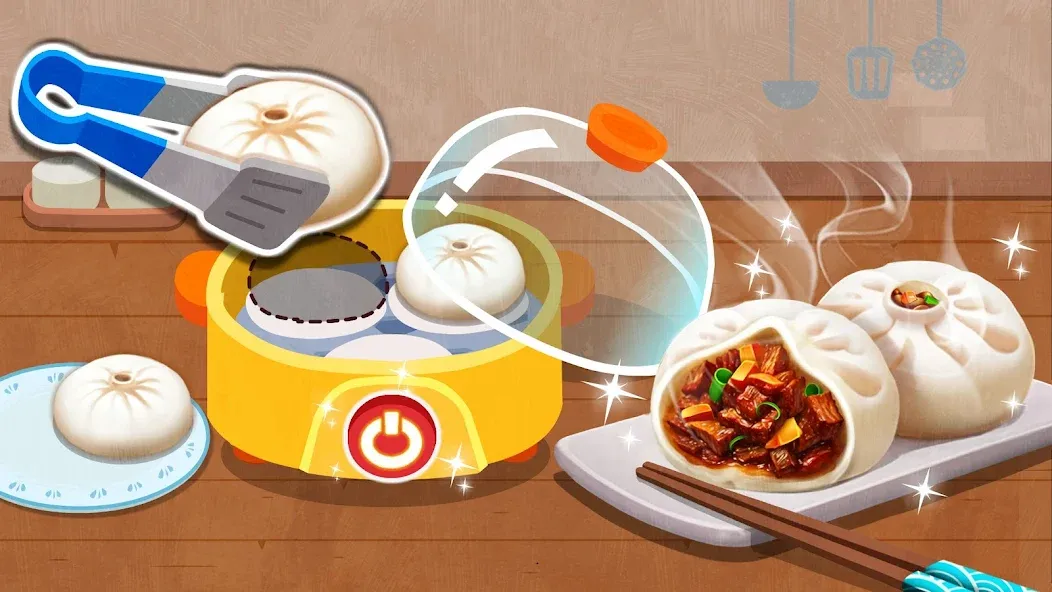 Little Panda's Chinese Recipes [MOD: безлимитные деньги и все рецепты открыты] Screenshot 2