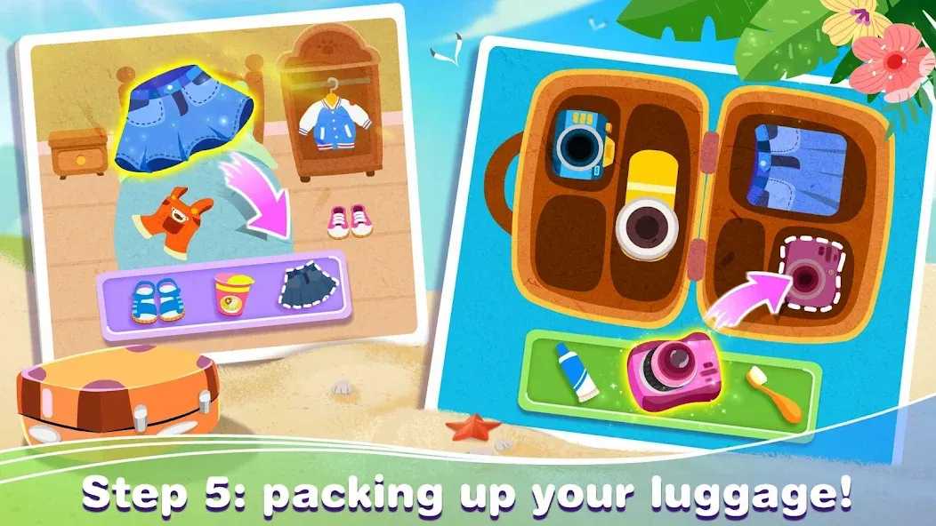 Baby Panda’s Summer: Vacation [MOD: безлимитные деньги и все предметы] Screenshot 5