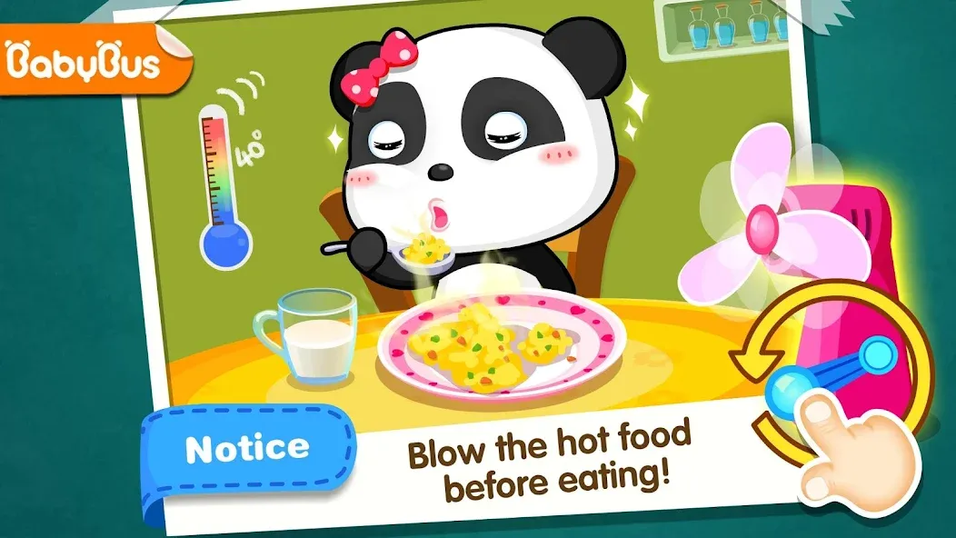 Baby Panda Home Safety [MOD: все уровни и предметы открыты] Screenshot 1