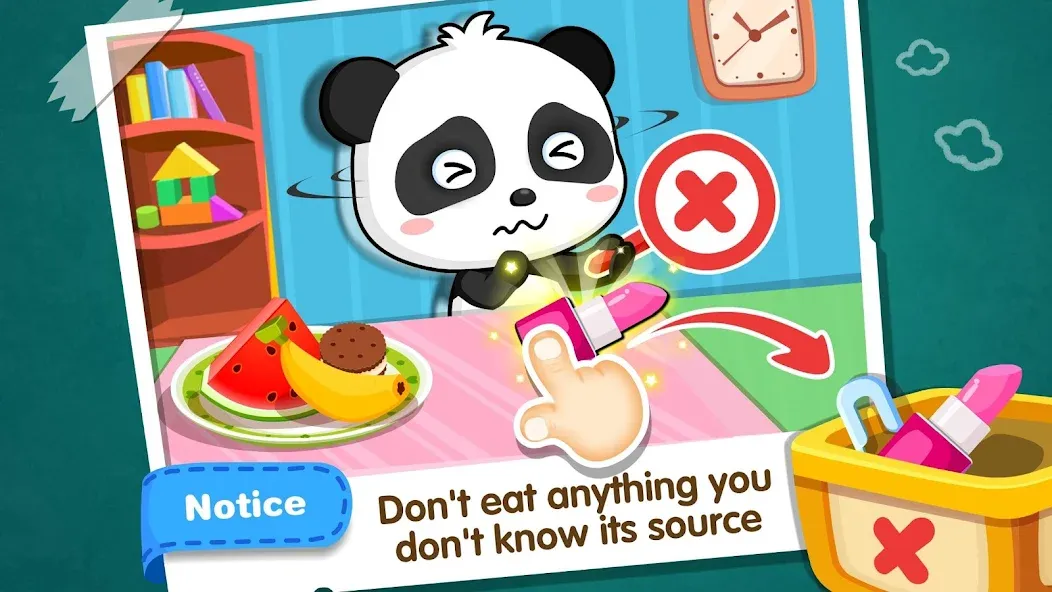 Baby Panda Home Safety [MOD: все уровни и предметы открыты] Screenshot 2