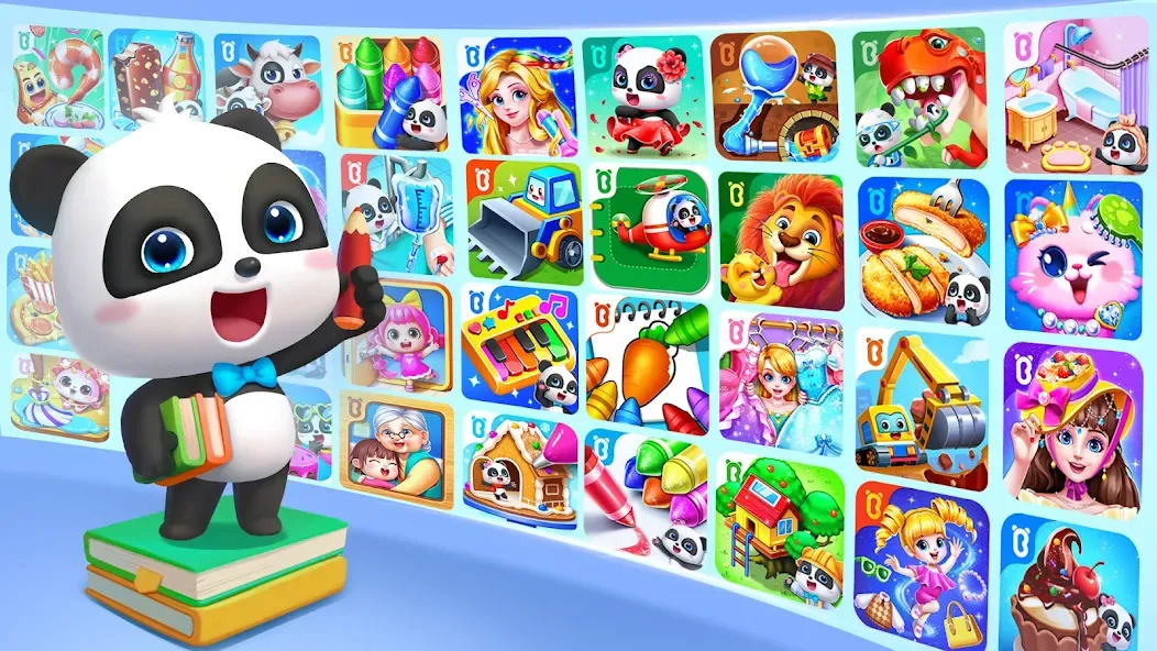 BabyBus Kids: Video&amp;Game World [MOD: без рекламы и все разблокировано] Screenshot 1