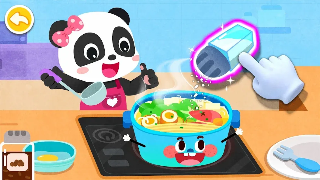 Baby Panda's Kitchen Party [MOD: безлимитные монеты и открыты все рецепты] Screenshot 3