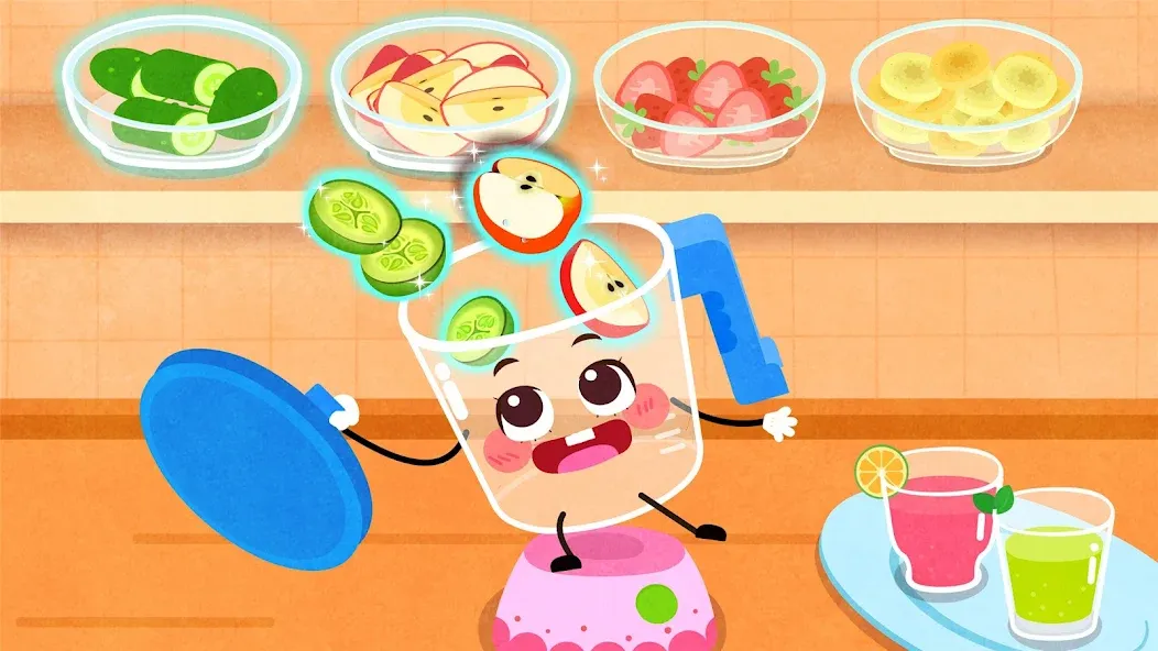 Baby Panda's Kitchen Party [MOD: безлимитные монеты и открыты все рецепты] Screenshot 4