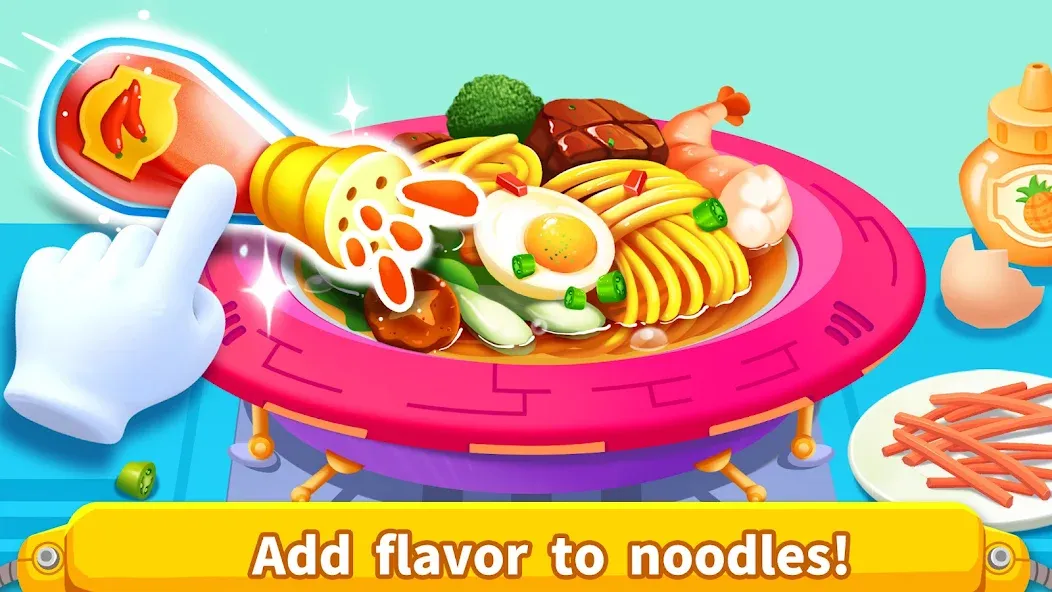 Little Panda's Space Kitchen [MOD: безлимитные деньги и все рецепты открыты] Screenshot 3