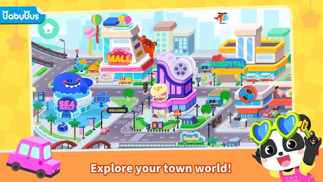 Little Panda's Town: My World [MOD: все предметы разблокированы и без рекламы] Screenshot 1