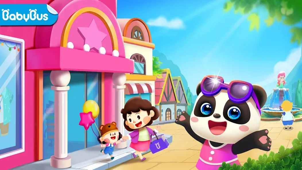Little Panda's Town: Mall [MOD: разблокированы все магазины и локации] Screenshot 1