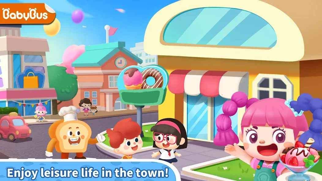 Little Panda's Town: Street [MOD: открыты все локации и предметы] Screenshot 1
