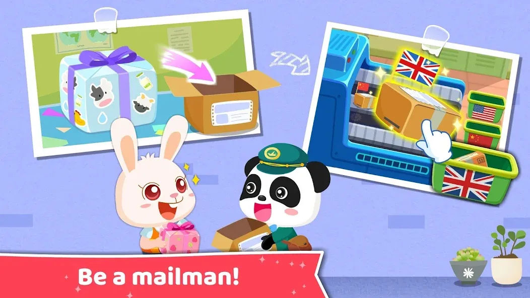 Baby Panda's Dream Job [MOD: открыты все профессии и уровни] Screenshot 2