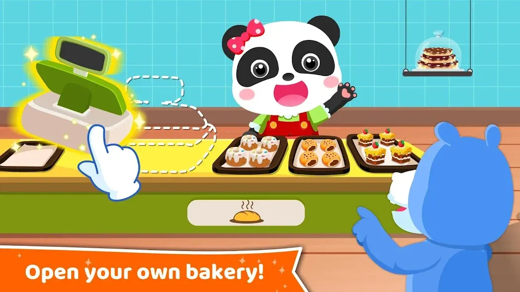Baby Panda's Dream Job [MOD: открыты все профессии и уровни] Screenshot 3