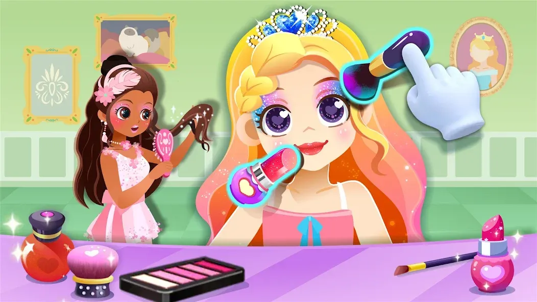 Little Panda: Princess Makeup [MOD: открыты все наряды и аксессуары] Screenshot 2