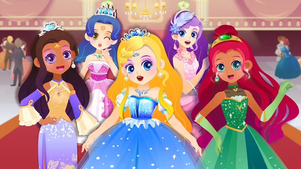 Little Panda: Princess Makeup [MOD: открыты все наряды и аксессуары] Screenshot 5