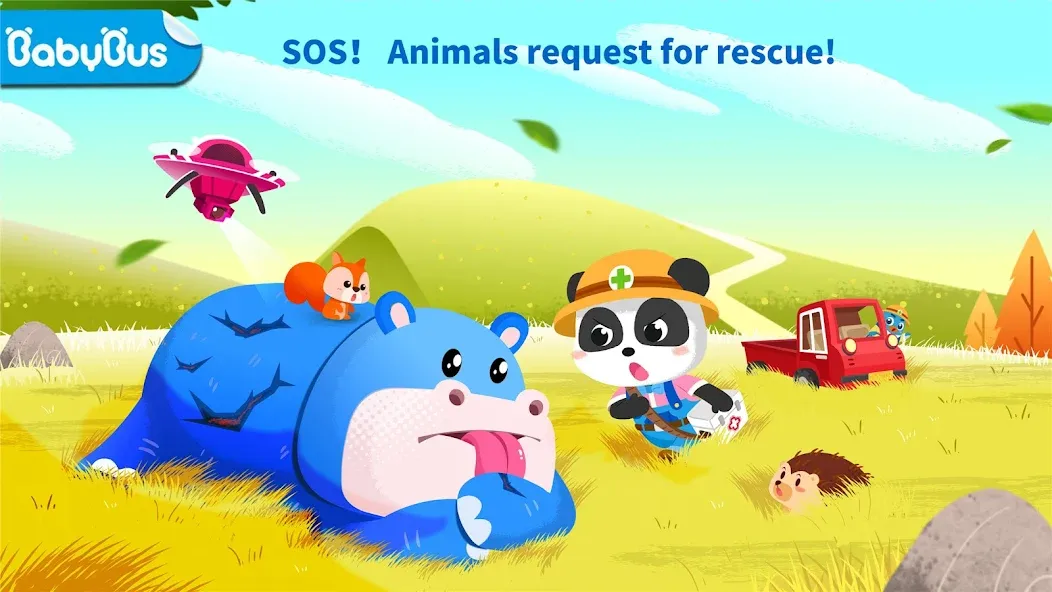 Baby Panda: Care for animals [MOD: много денег и все животные открыты] Screenshot 1