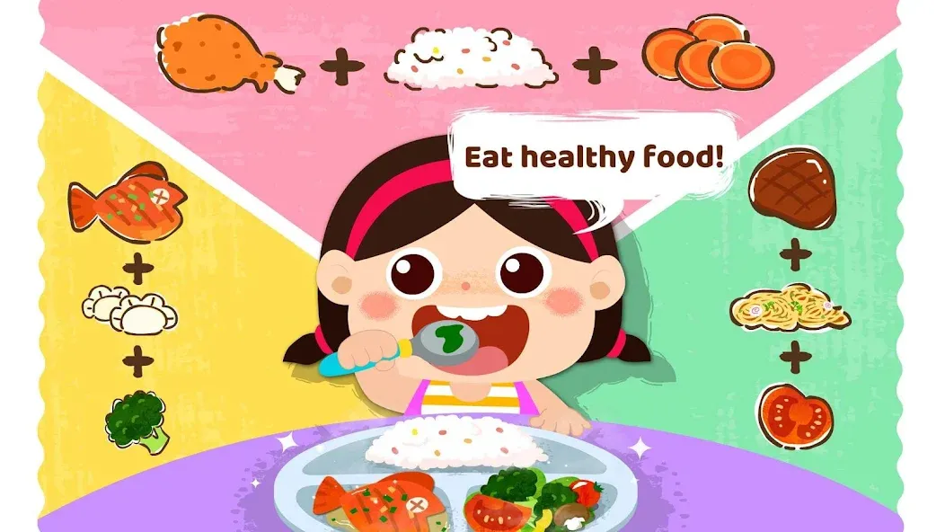 Baby Panda's Daily Habits [MOD: все привычки доступны без ограничений] Screenshot 2