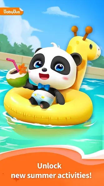 Talking Baby Panda-Virtual Pet [MOD: безлимитные деньги и все предметы] Screenshot 1