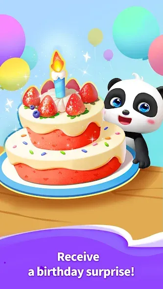 Talking Baby Panda-Virtual Pet [MOD: безлимитные деньги и все предметы] Screenshot 3